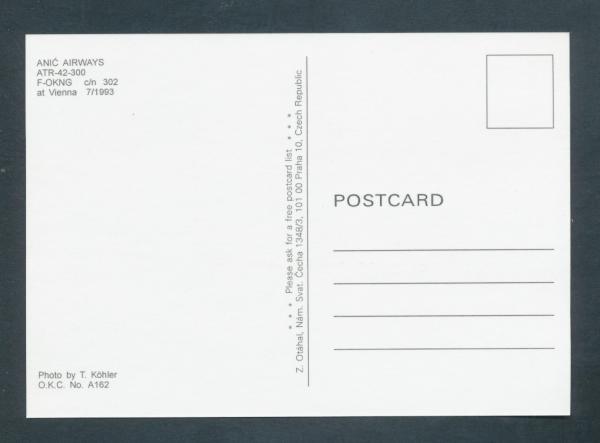 ANIC AIRWAYS, ATR-42-300