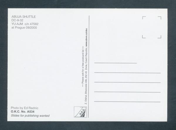 ABUJA SHUTTLE, DC-9-32