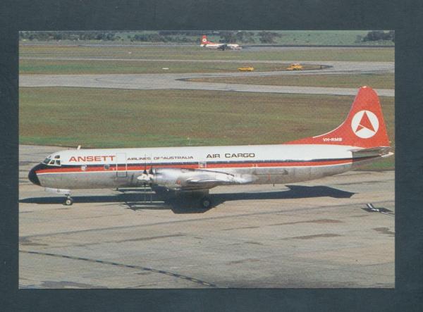 ANSETT AIR CARGO, Lockheed Electra L188