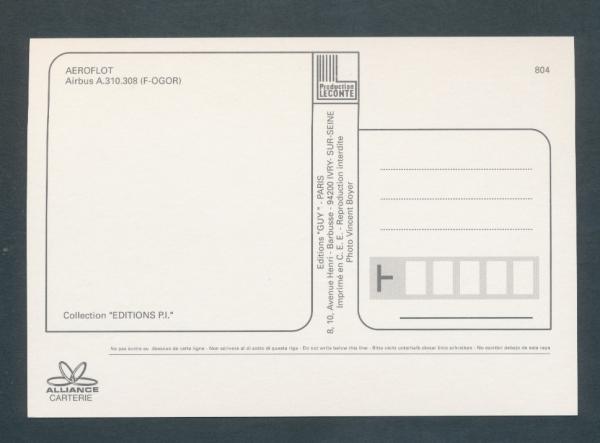 AEROFLOT, Airbus A 310.308
