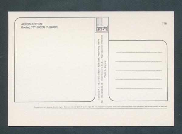 AÈROMARITIME, Boeing 767-200