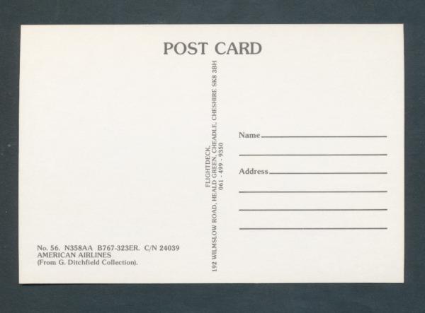 AMERICAN AIRLINES, B767-323