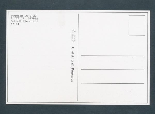 ALITALIA, Douglas DC 9-32
