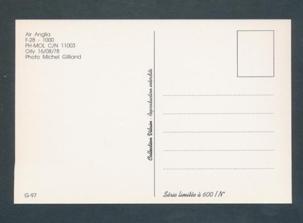 AIR ANGLIA, F-28-1000