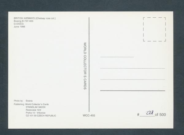 BRITISH AIRWAYS, Boeing B-737-400