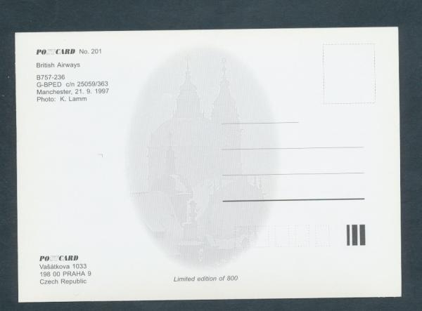 BRITISH AIRWAYS, B757-236