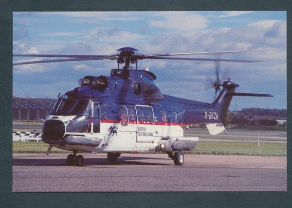 BRITISH INTERNATIONAL HELICOPTER, AEROSPATIALE AS332L Super Puma