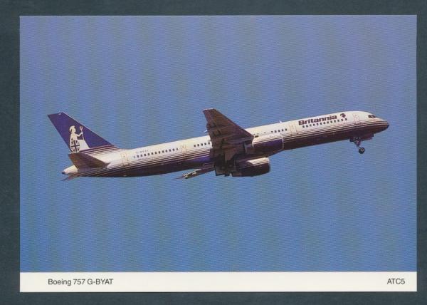 BRITANNIA, Boeing 757 G-BYAT