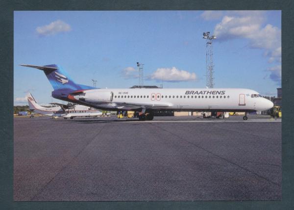 BRAATHENS SVERIGE, Fokker 100
