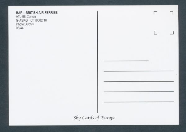 BAF BRITISH AIR FERRIES, ATL-98 Carvair