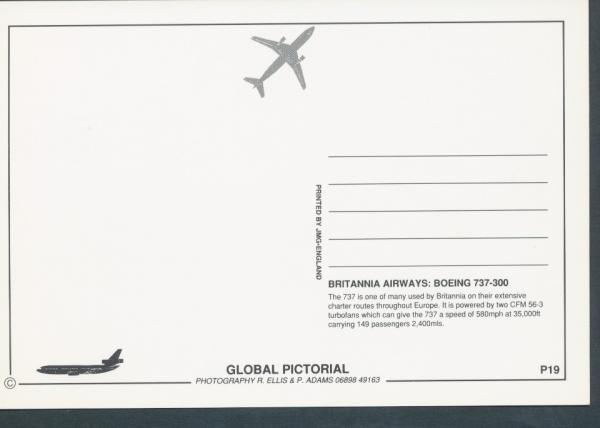 BRITANNIA Airways, Boeing 737-300