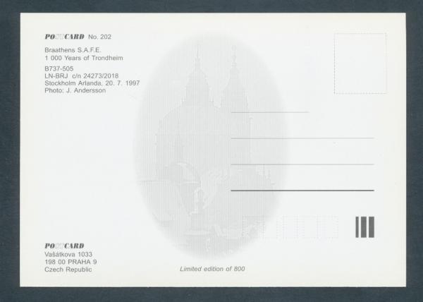 BRAATHENS, S.A.F.E., B 737-505