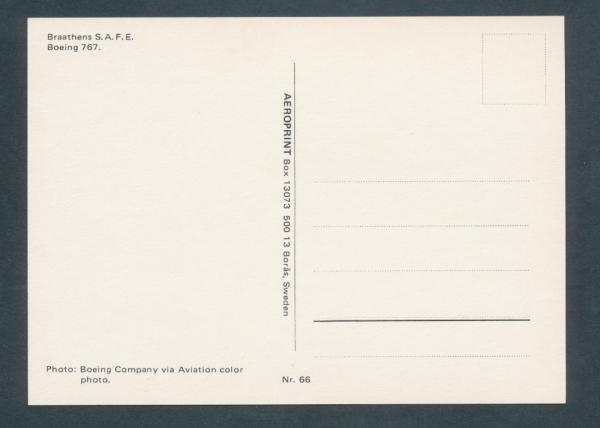 BRAATHENS, S.A.F.E., Boeing 767
