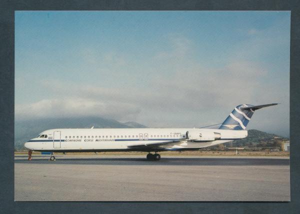 COMPANIE CORSE MEDITERRANEE, Fokker 100