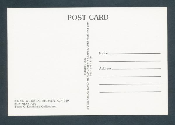 BUSINESS AIR, SF. 340A