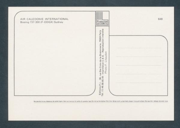 AIR CALEDONIE INTERNATIONAL, Boeing 737-300