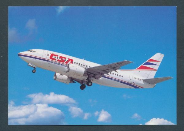CSA CZECHOSLOVAK AIRLINES, Boeing B 737-500