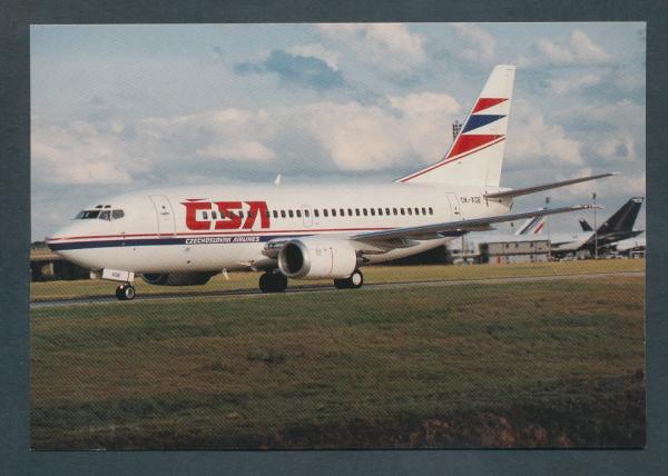 CSA CZECHOSLOVAK AIRLINES, Boeing 737.500