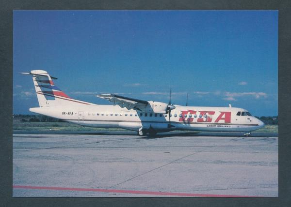 CSA CZECHOSLOVAK AIRLINES, Aerospatiale/Alenia ATR 72-202