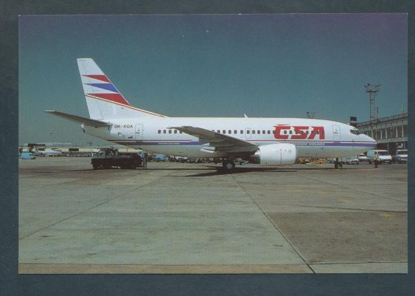 CSA CZECHOSLOVAK AIRLINES, B737-500