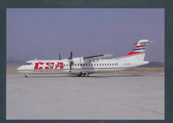CSA CZECHOSLOVAK AIRLINES,  ATR 72-202
