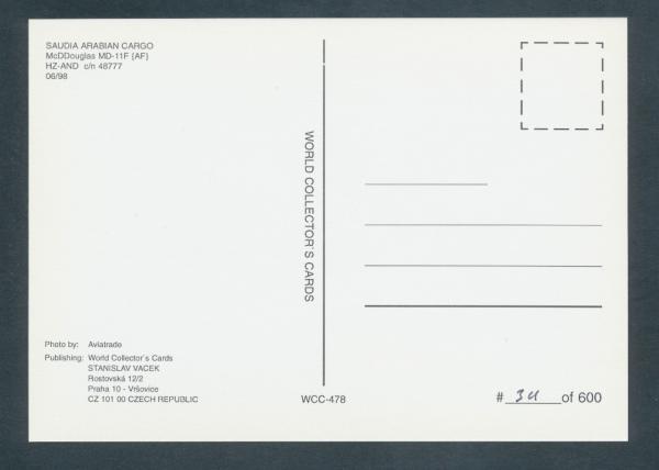 SAUDIA ARABIAN CARGO, McDDouglas MD-11F