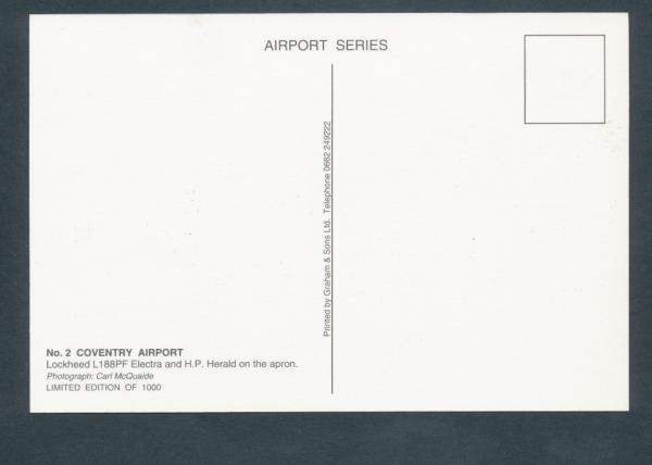COVENTRY AIRPORT, LockheedL 188PF