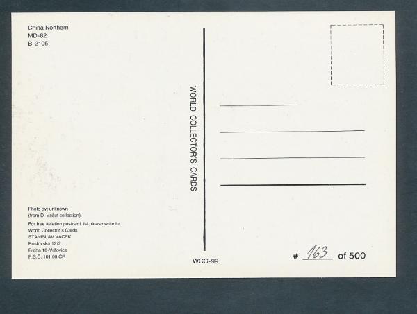 CHINA Northem, MD-82