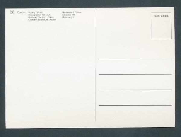 CONDOR, Boeing 737-300