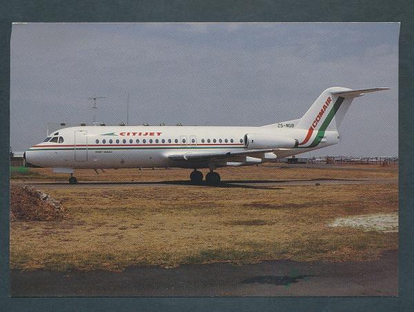 COMAIR CITYJET, Fokker F28