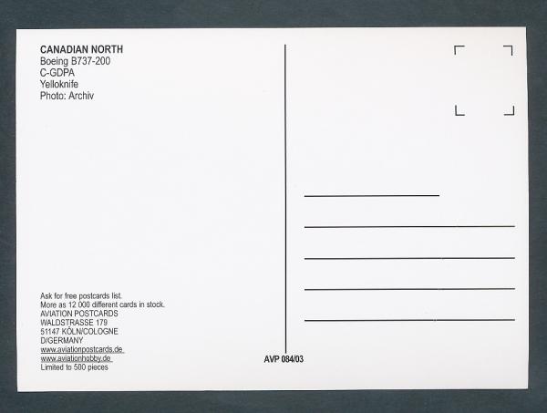 CANADIAN North, Boeing B737-200