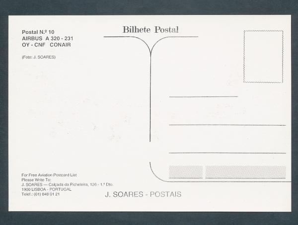 CONAIR, Airbus A 320-231