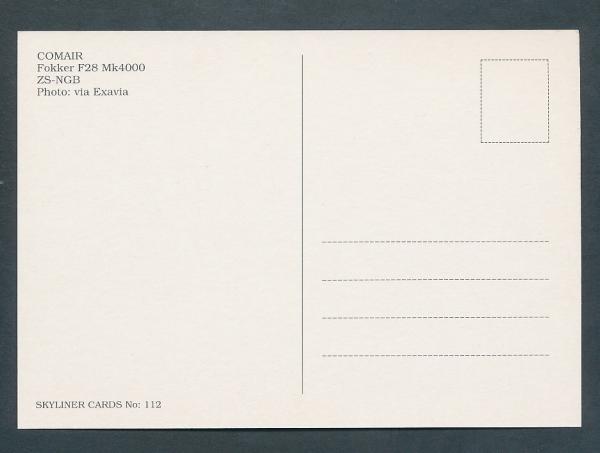 COMAIR CITYJET, Fokker F28