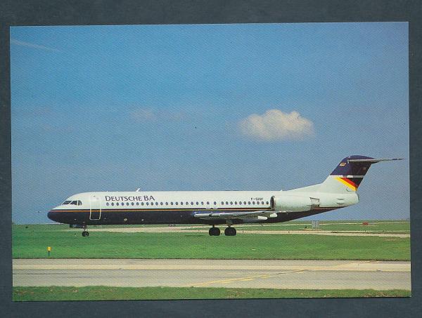 DEUTSCHE BA, Fokker F.100