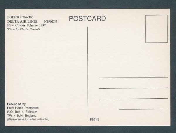 DELTA AIR LINES, Boeing 767-300