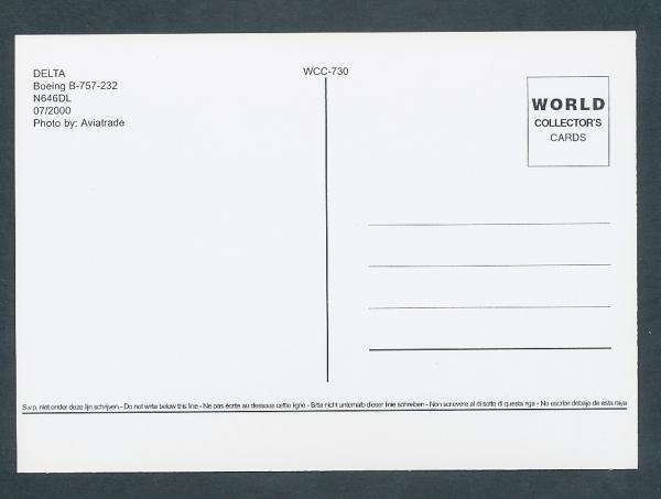 DELTA AIR LINES, Boeing B-757-232