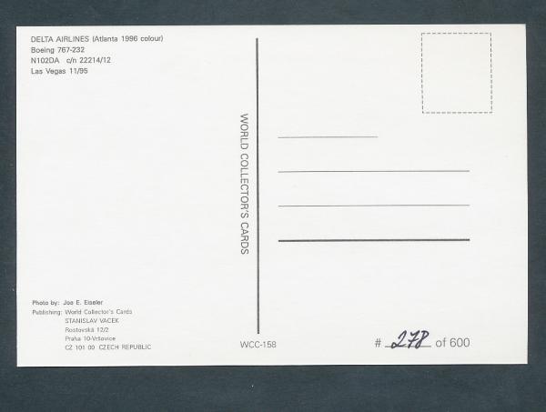DELTA AIR LINES, Boeing 767-232