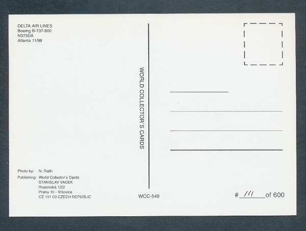 DELTA AIR LINES, Boeing B-737-800