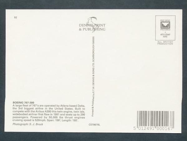 DELTA AIR LINES, Boeing 767-300