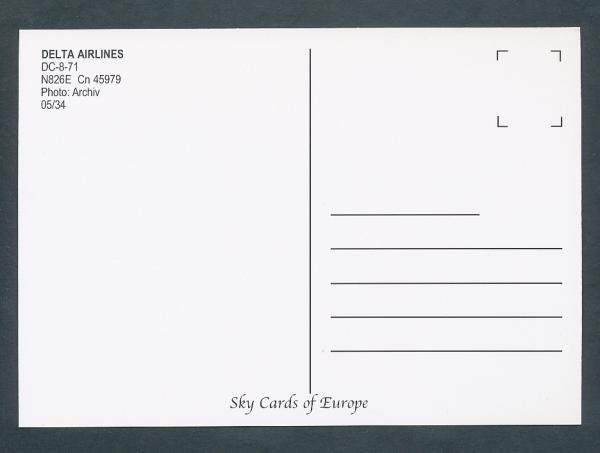 DELTA AIR LINES, DC-8-71