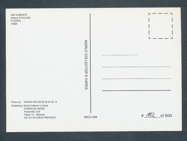 AIR DJIBOUTI, Airbus A-310-200