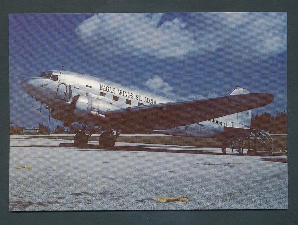 EAGLE WINGS ST. LUCIA, McDDouglas DC-3