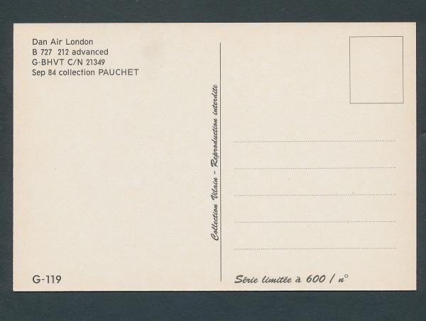 AN AIR LONDON, B 727 212 advanced