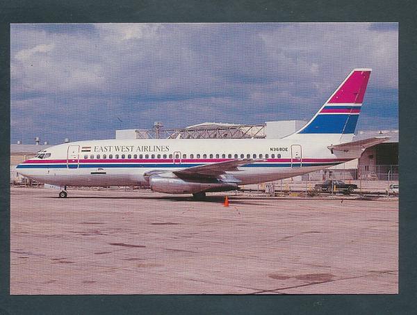 EAST WEST AIRLINES, Boeing B 737-2S3