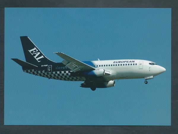 EAL EUROPEAN, Boeing B737-2E7