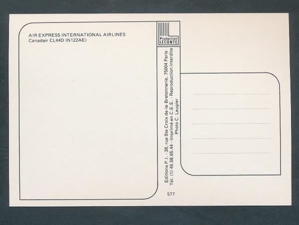 AIR EXPRESS INTERNATIONAL AIRLINES, CL 44D