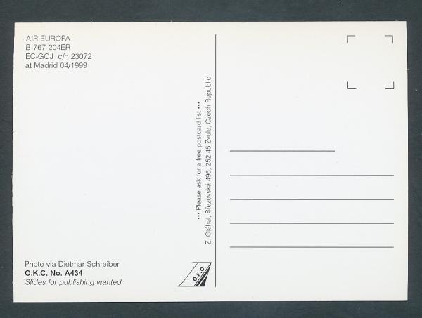 AIR EUROPA, B-767-204