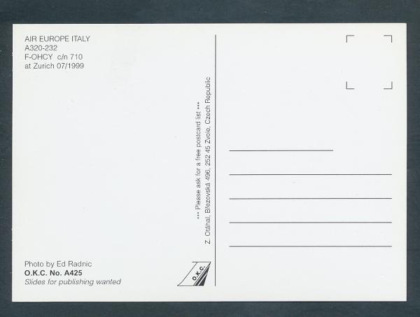 AIR EUROPE ITALY, A320-232