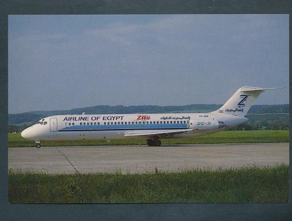 ZAS AIRLINE OF EGYPT, DC-9-33CF