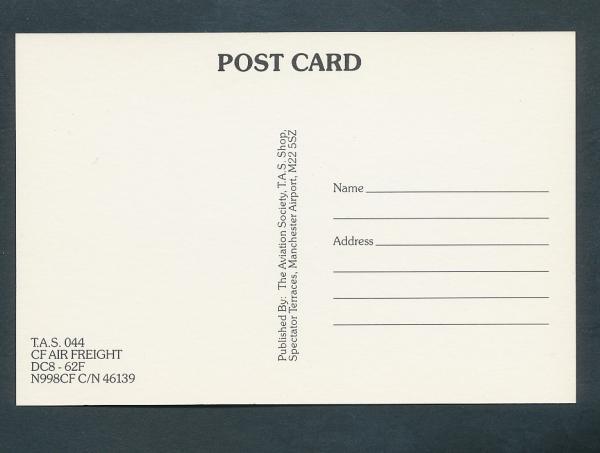 AIR FREIGHT, DC8-62F